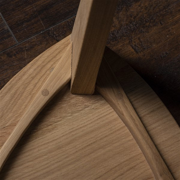 Nara Hira - Sgabello a tre gambe in legno di quercia