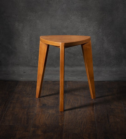 Sakura Heimen - Sgabello a tre gambe in legno di ciliegio - Legno duro