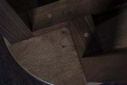 Comodino in noce massello - Tavolino laterale, sgabello da comodino, comodino, mobile minimalista fatto a mano, sgabello in legno, finitura a olio naturale