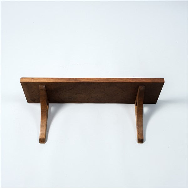 Ana - Mensola da parete in legno massello - Mensola galleggiante minimalista fatta a mano