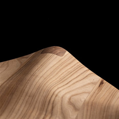 Sgabello da bar in legno di olmo Terza